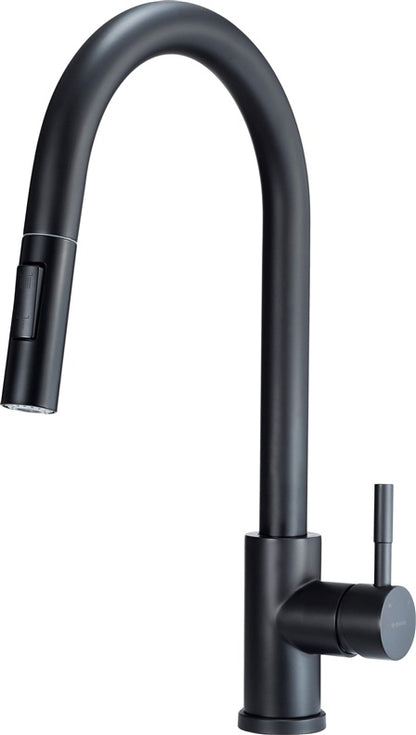 Kitchen mixer tap Deante Lima BBM_N72M, black
