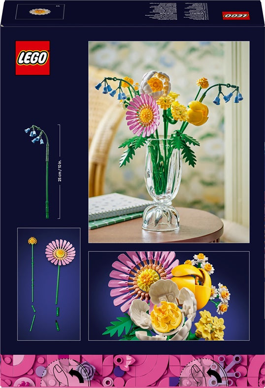 Konstruktorius LEGO® Botanicals Petite Sunny Bouquet 10347