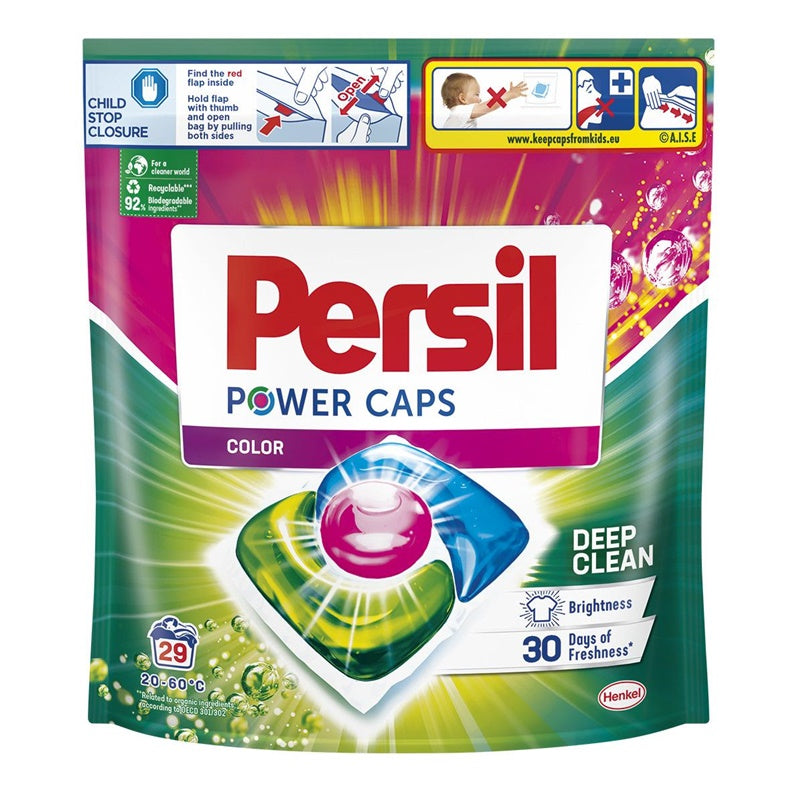KAPSUŁKI PRALNICZE PERSIL POWER CAP COLOR 29 SZT.