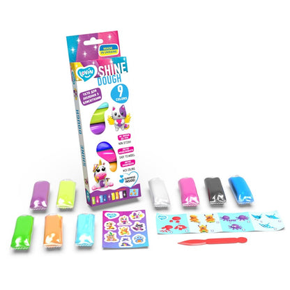 Plastilinas Lovin Shine Dough ETC41180, įvairių spalvų