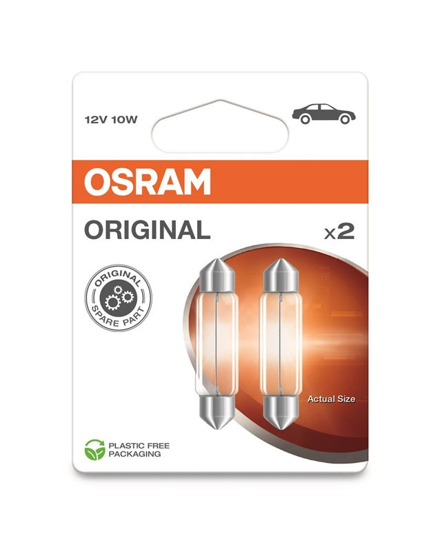 BULB AUT OSRAM 6411-02B 10W 12V SV8.5-8