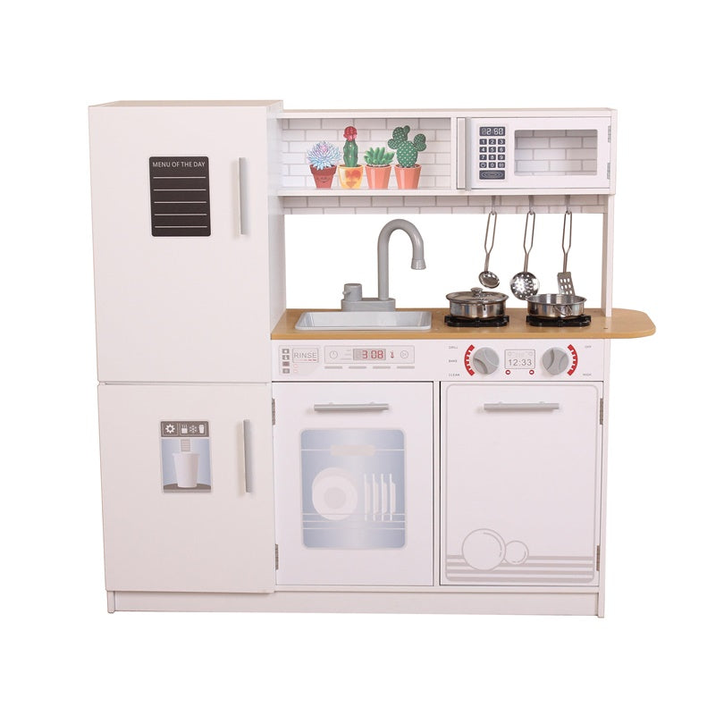 Vaikiška virtuvėlė EcoToys Kids Kitchen, balta