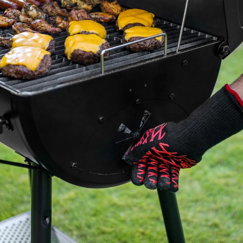 Grilis Char-Griller Pro Deluxe, juoda sp., 111.7 cm