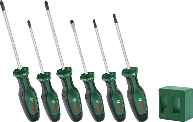 Screwdriver set Bosch, 6 pcs., 1600A02W7L