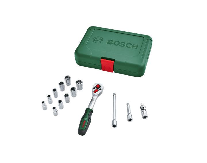 Sukimo galvučių rinkinys Bosch, 14 vnt., 1/4"