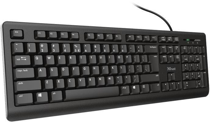 Trust Primo Keyboard EN, black