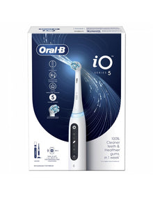 Elektryczna szczoteczka do zębów Oral-B iO Series 5, biała