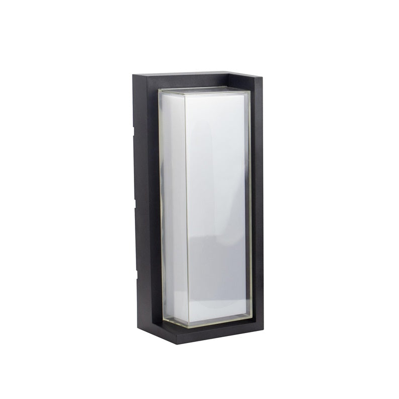 Kinkiet zewnętrzny Spectrum, 20W, LED, IP65, czarny,