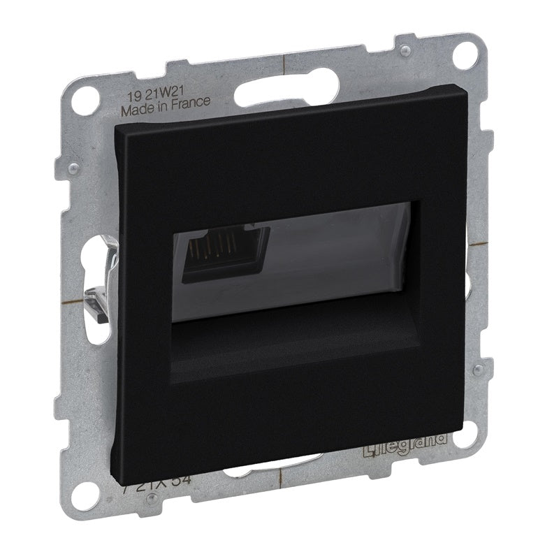 LEGRAND SUNO computer socket, CAT6, black