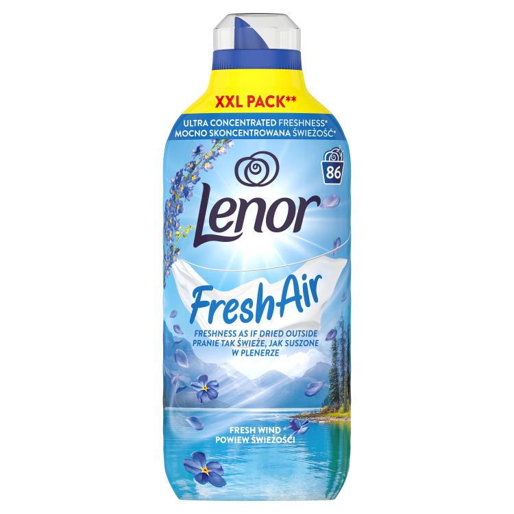 Skystas audinių minkštiklis Lenor Fresh Wind, 1.204 l
