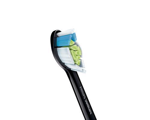 Philips HX6064/88 Toothbrush Heads, Black, 4 pcs.