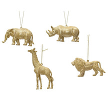 Eglutės žaisliukas Decoris Animals, aukso