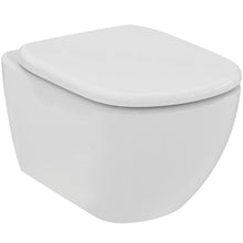 Wall-hung toilet, Tesi, with seat, 365x535 mm