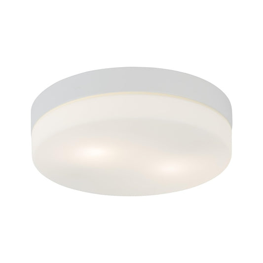 TK Lighting Pori Luminaire, 15W, E27, IP44, white