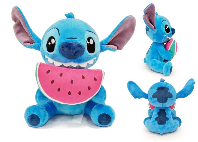 Pliušinis žaislas Disney Stitch Watermelon, mėlynas, 25 cm