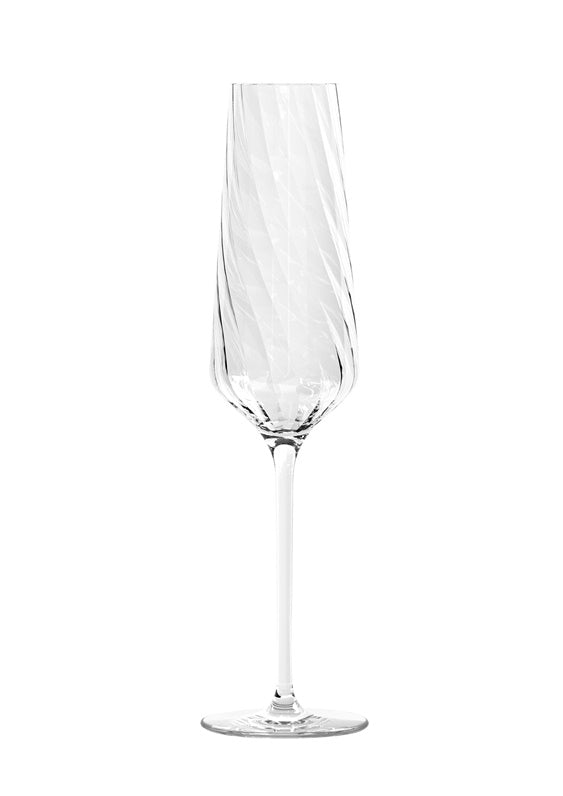 Krosno Champagne Glass Set, Glass, 0.200 l, 4 pcs.