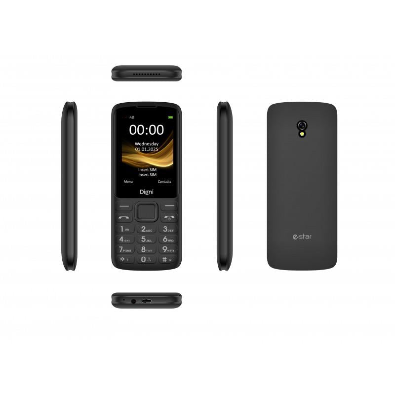 Telefonas eStar Digni 244 4G DS juodas
