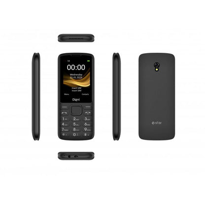 Telefonas eStar Digni 244 4G DS juodas