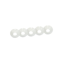 Žiedas vamzdžiams, 18 mm, baltas,  5vnt