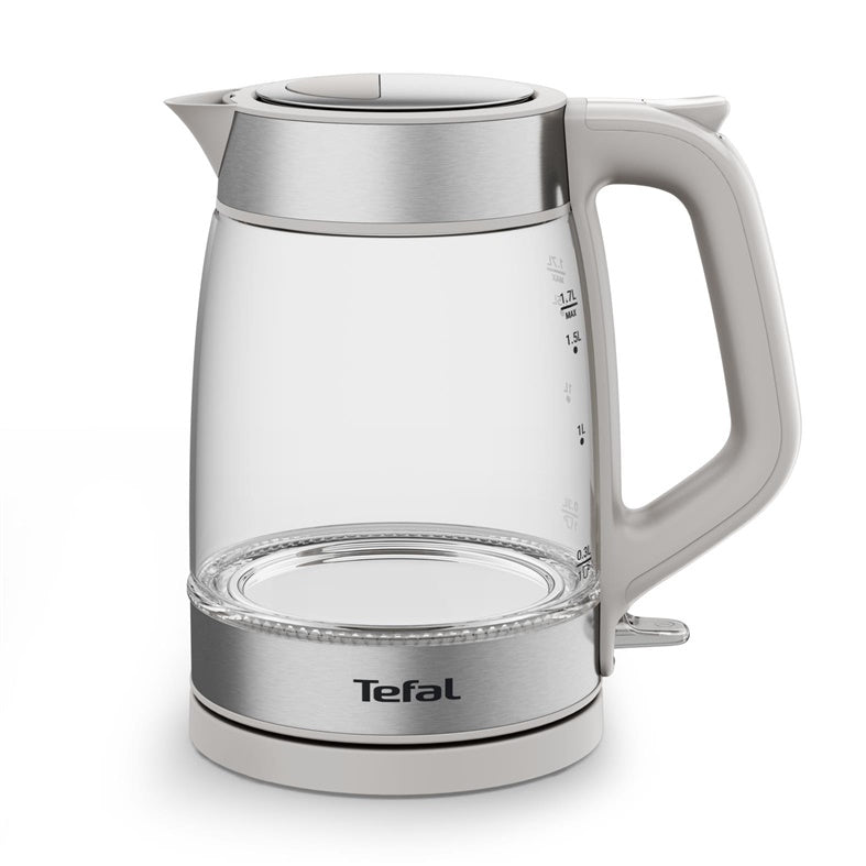 Czajnik elektryczny Tefal KI605B30, 1.7 l, biały/srebrny