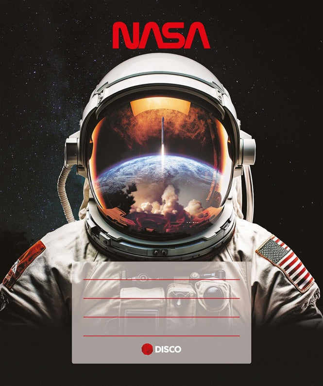 SĄSIUVINIS NASA 32 LAPAI LANGELIAI