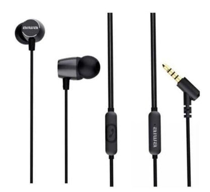 AUSINĖS 3.5MM ESTM-30BK AIWA JUODOS