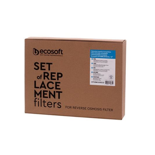 Ecosoft CPV5MCSVECO 10" Filter Cartridge Set