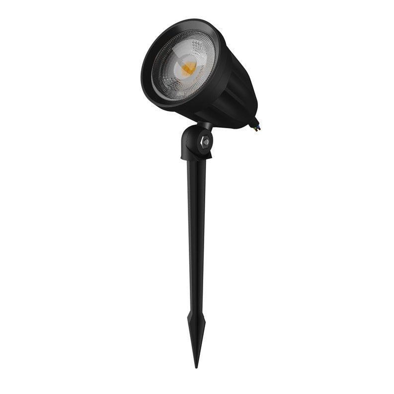 Įsmeigiamas lauko šviestuvas 6W, LED, 3K, 600lm, IP65,juodas