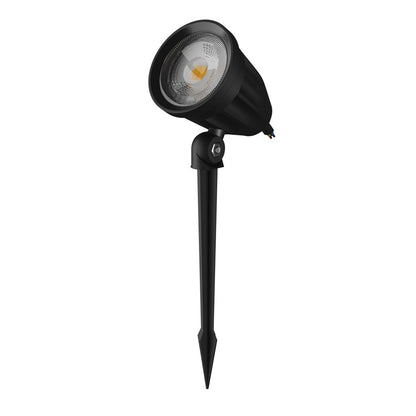 Įsmeigiamas lauko šviestuvas 6W, LED, 3K, 600lm, IP65,juodas
