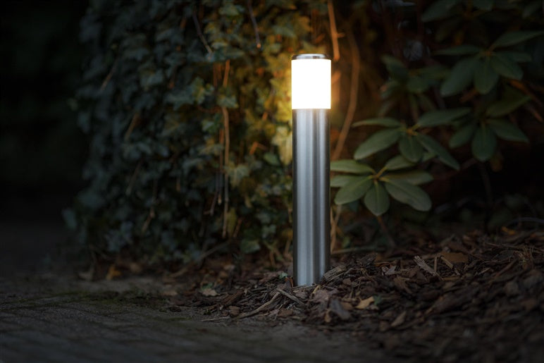 Lampa Ludeco STEN PL1013, 1W, LED, IP44, srebrna