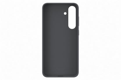 Telefono dėklas Samsung Silicone, Galaxy S25 Plus, juoda