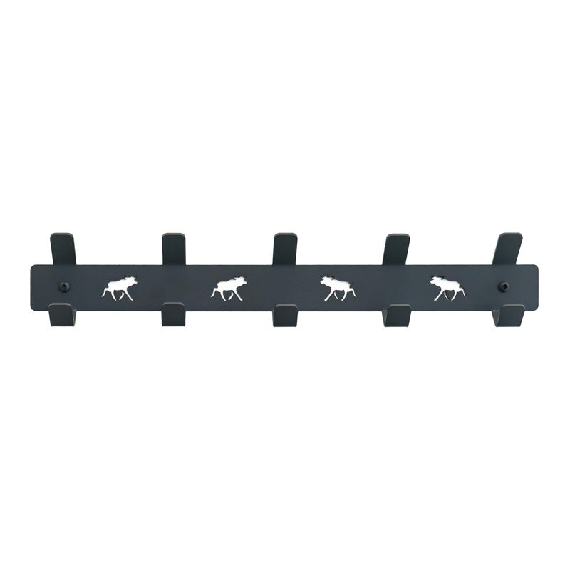 Wieszak na ubrania Glori PK455-R2, 44 cm, antracytowy