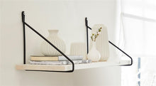 Shelf bracket Dolle Fil, 210x210 mm, black