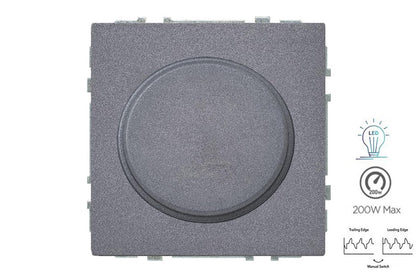 Dimmer LIREGUS MODERN, matte black