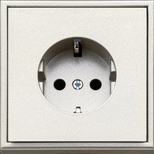 Socket LIREGUS MODERN, earthed, champagne colour