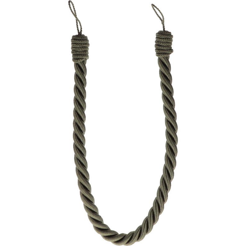 Užuolaidų virvelė Luance COT, 1.6 cm, tamsiai žalia