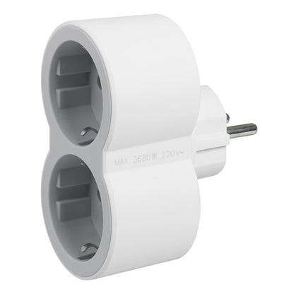 Double distributor LEGRAND, white/grey