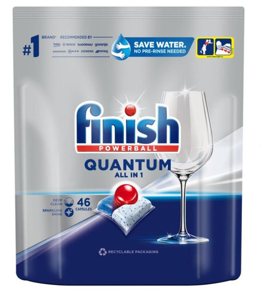 FINISH POWERBALL DISHWASHER CAPS 46CT