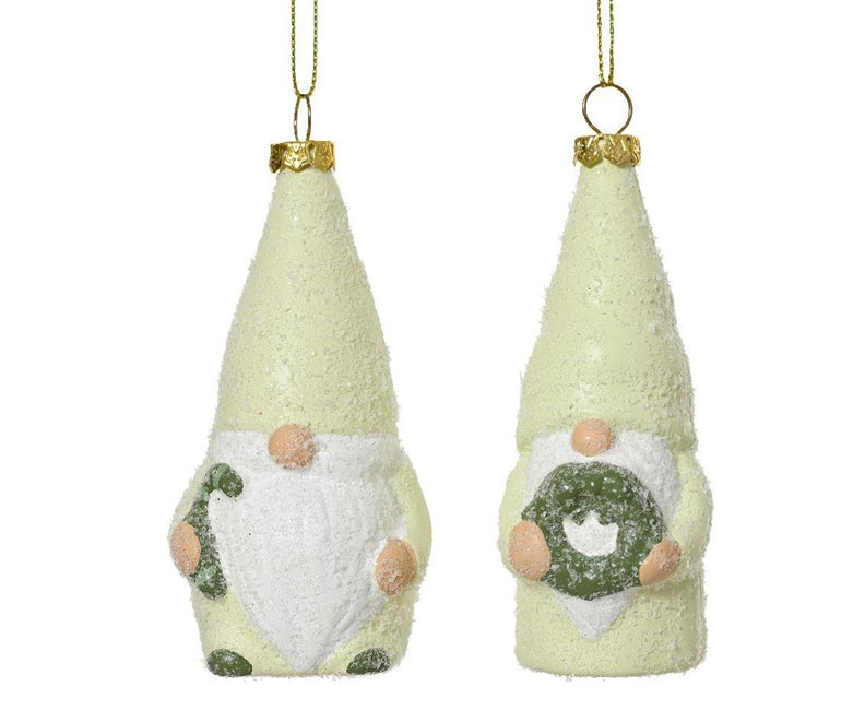 Ozdoba choinkowa Gnom, 11,4 cm, plastik