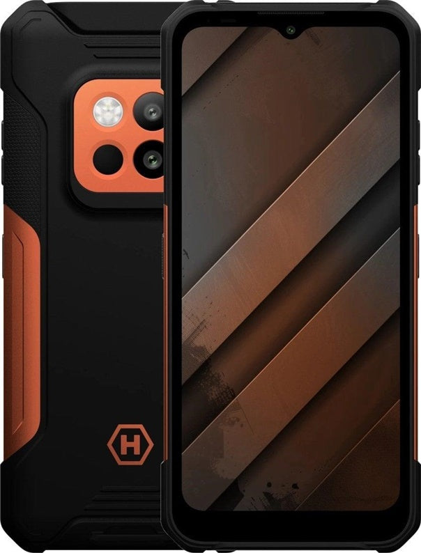Telefon komórkowy Hammer Construction 2 5G 256GB pomarańczowy