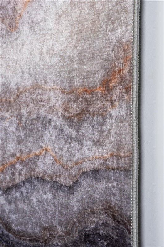 Kilimas Splendid AGAT Printed, pilkas, 230 cm x 160 cm