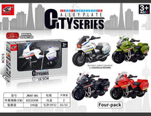 Toy motorcycle City Series MX0400627, assorted colours/