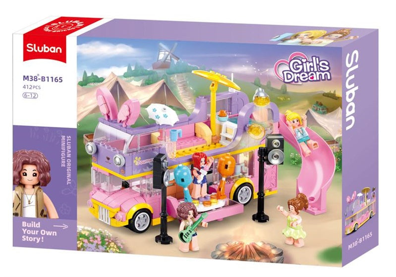 Konstruktorius Sluban Girls dream Music M38-B1165, plastikas
