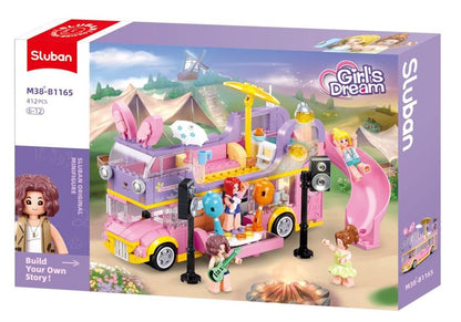 Konstruktorius Sluban Girls dream Music M38-B1165, plastikas