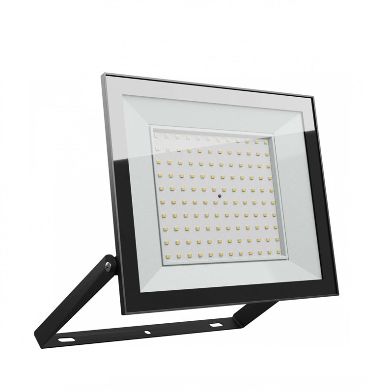 NAŚWIETLACZ ZEWNĘTRZNY LED 100W 230V NW IP65 CZARNY