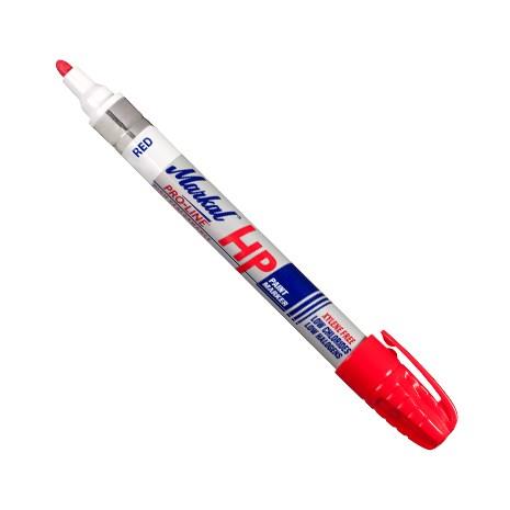 Paint marker Markal RED 3mm for oily surfaces