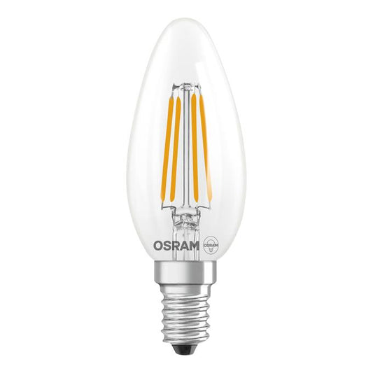 LAMP LED OSRAM FIL B35 3.4W E14 2700K 470LM