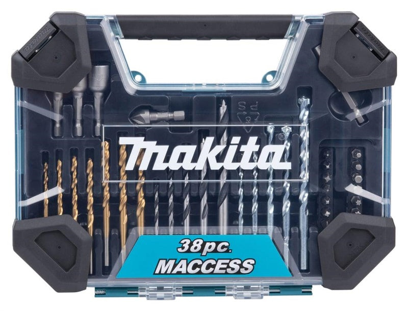 Zestaw bitów i wierteł Makita 38 sztuk E-22573
