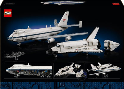 Konstruktorius LEGO® Icons Shuttle Carrier Aircraft 10360