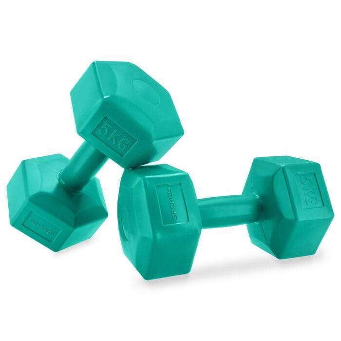 Zestaw hantli Spokey Monster, 5 kg x 2 szt.